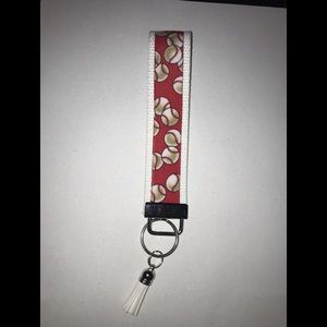 Baseball key fob